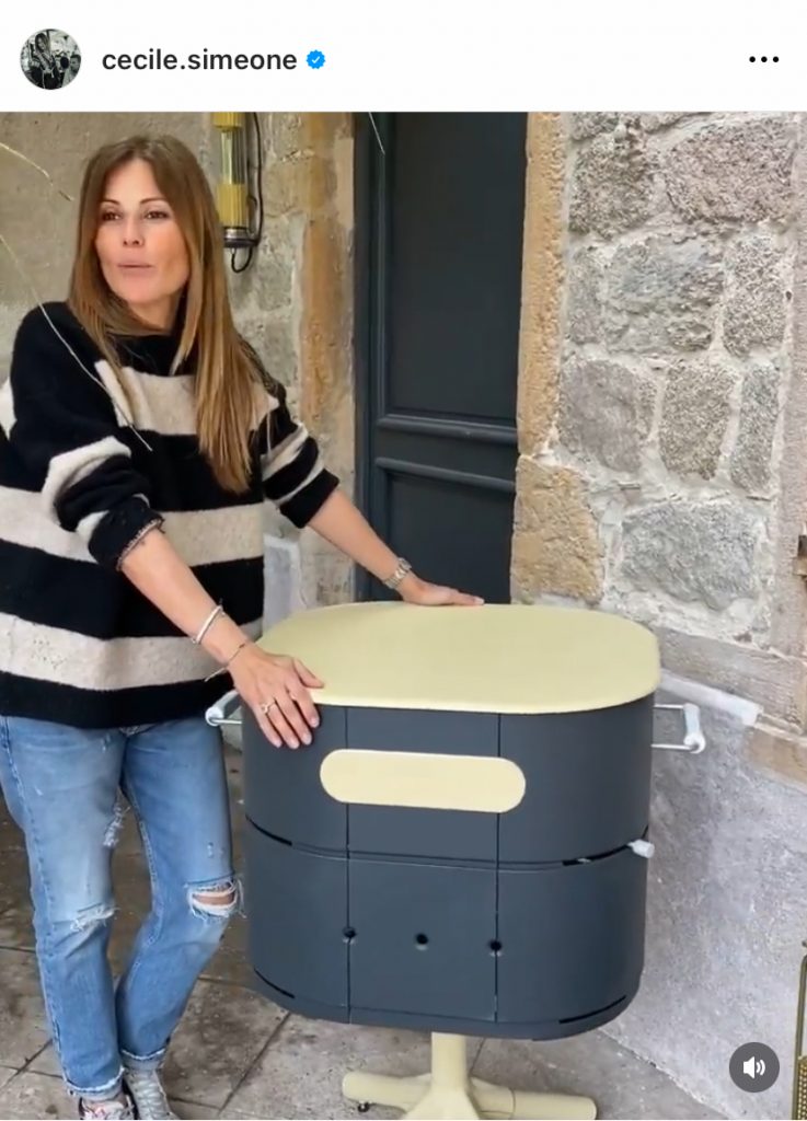 Juan Arbelaez et Cécile Simeone ont adopté « Marcel » le barbecue design ALUVY