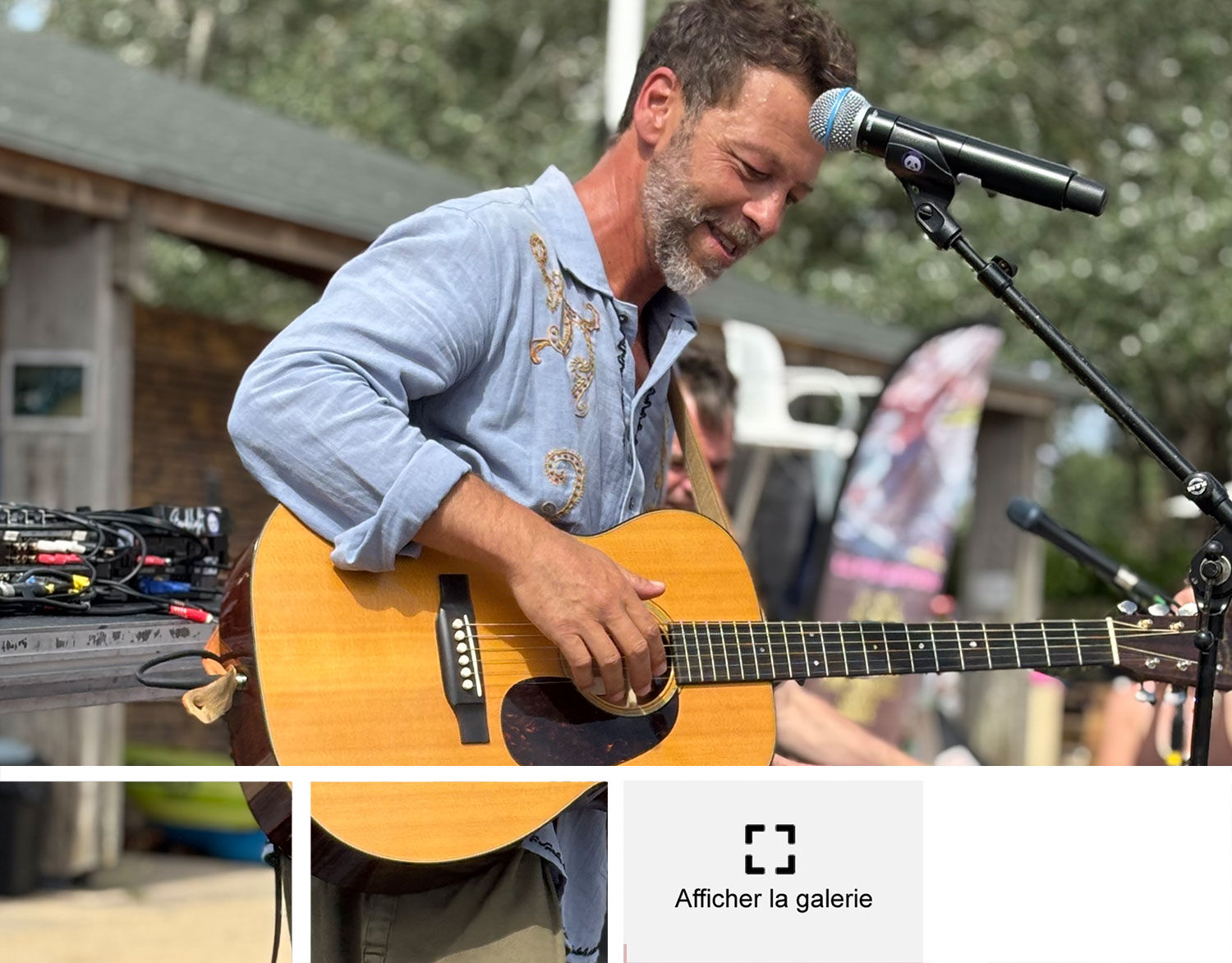 Christophe Maé en showcase privé pour le séminaire d’été du Groupe Leader Insurance