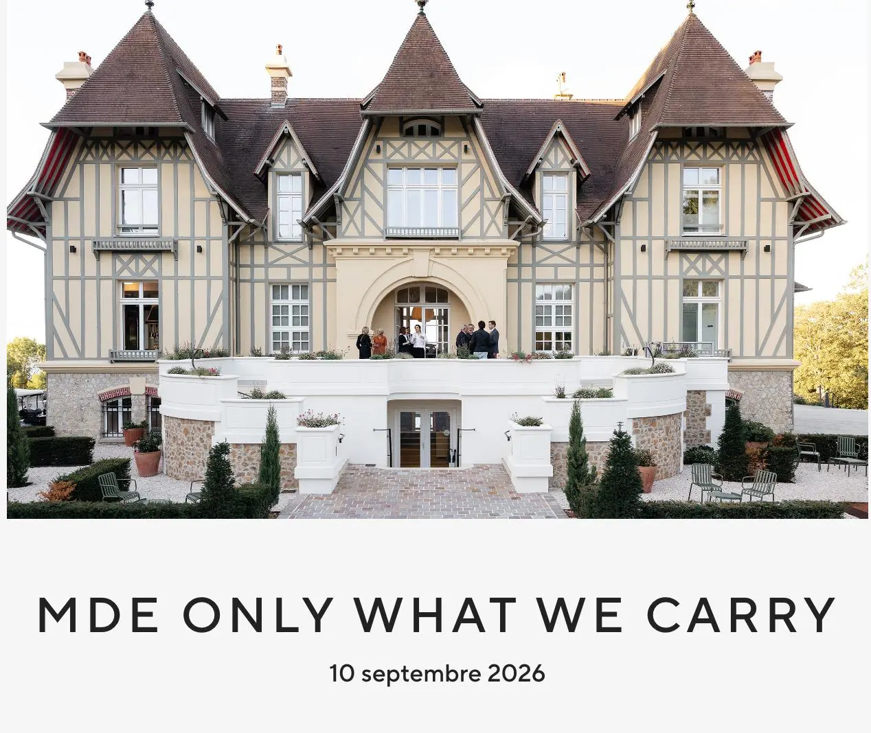 Maison Douce Époque accueille Only What We Carry le 10 septembre 2026